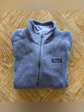 Patagonia Better Sweater 1/4 Zip Concrete Purple